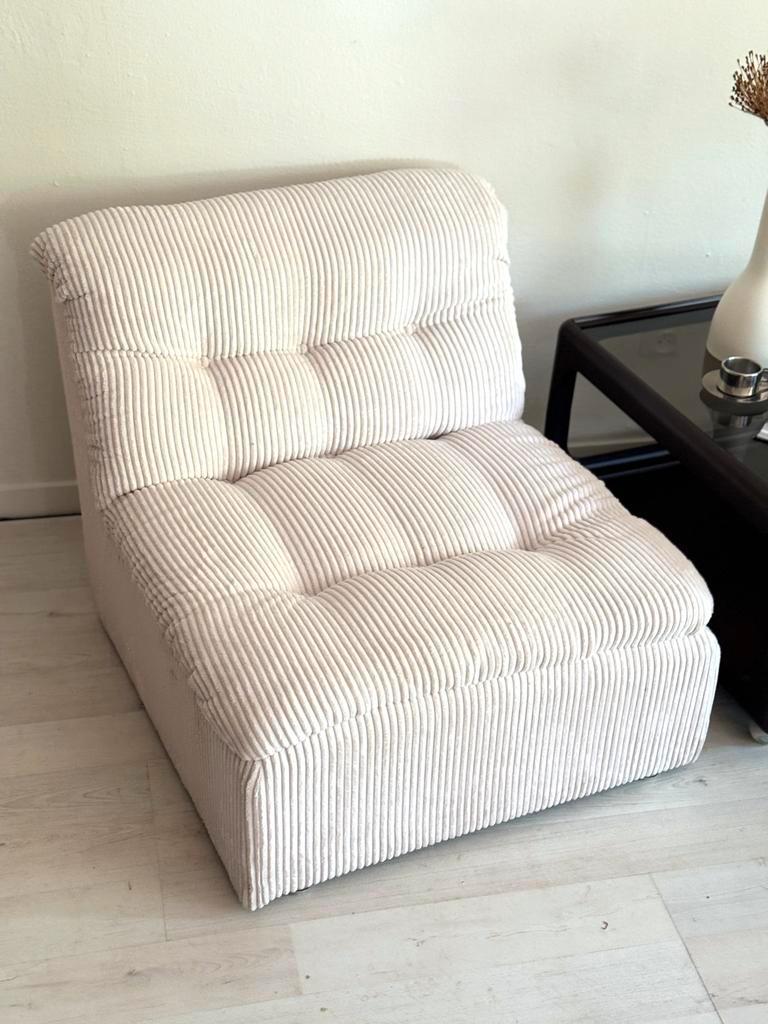 Vintage Seventies Lounge Fauteuil Zitelement Jaren 70 image 7