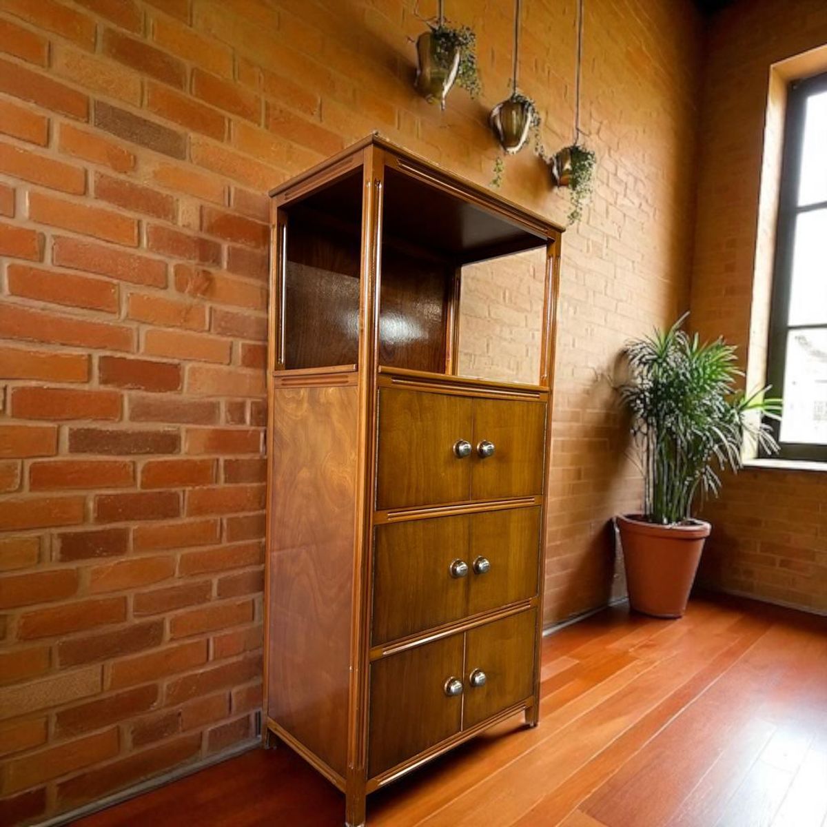 Vintage Houten Kast / Leggerkast / Opbergkast image 2