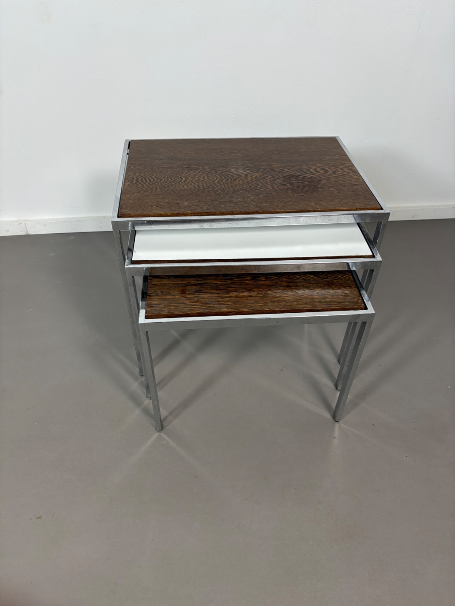 Sett Off 3 Sidetables With Reversibel Top Design Cees Braakman For Pastoe image 5