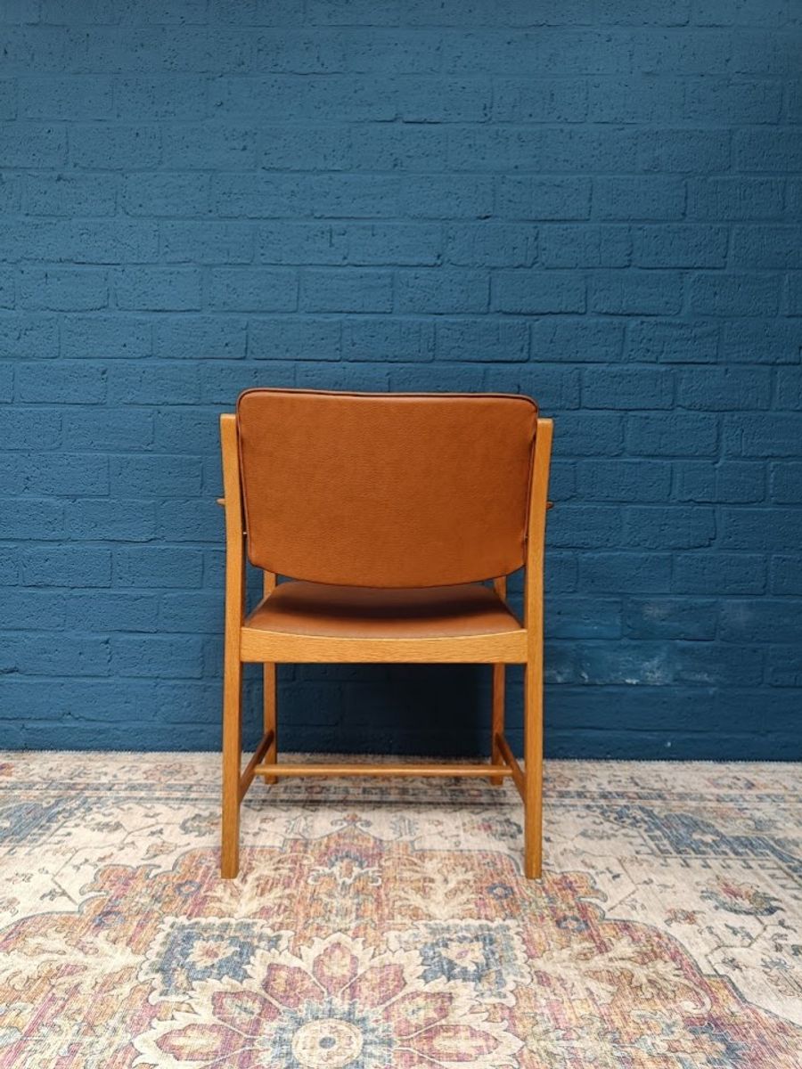 Vintage Fauteuil Bureaustoel, Jaren '60, Zweeds Design image 4