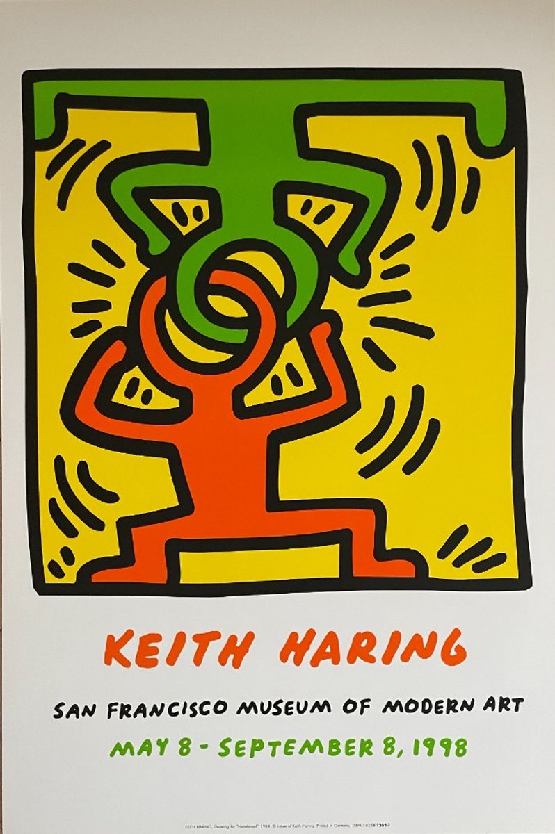 Keith Haring (1958-1990), Drawing For "headstand", 1988, image 8