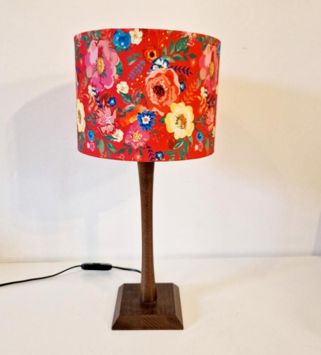 Retro Schemerlamp Bloemen Lampje image 2