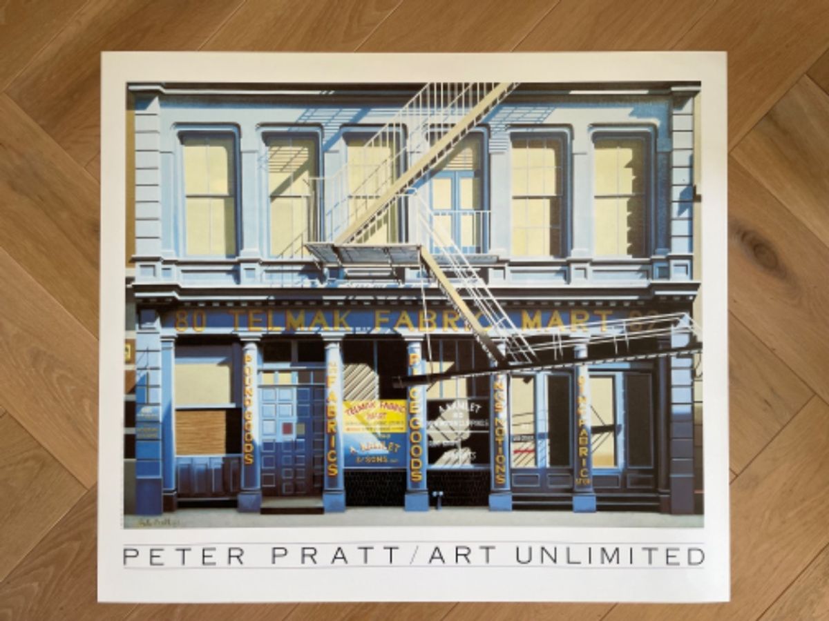 Peter Pratt, Soho, 1982 – Rare Vintage Poster image 2