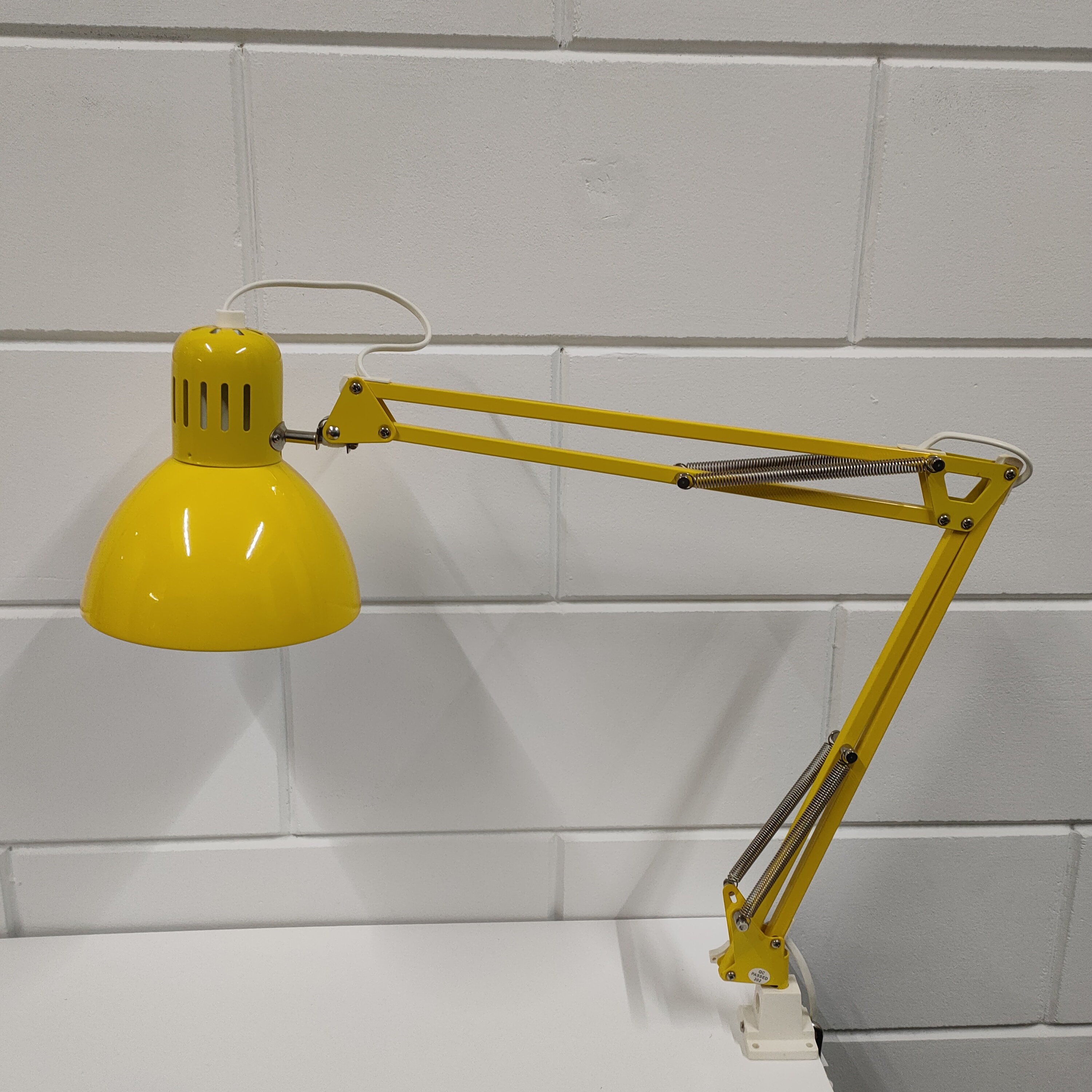 Retro Gele Schaarlamp Uit De Jaren 90 image 4