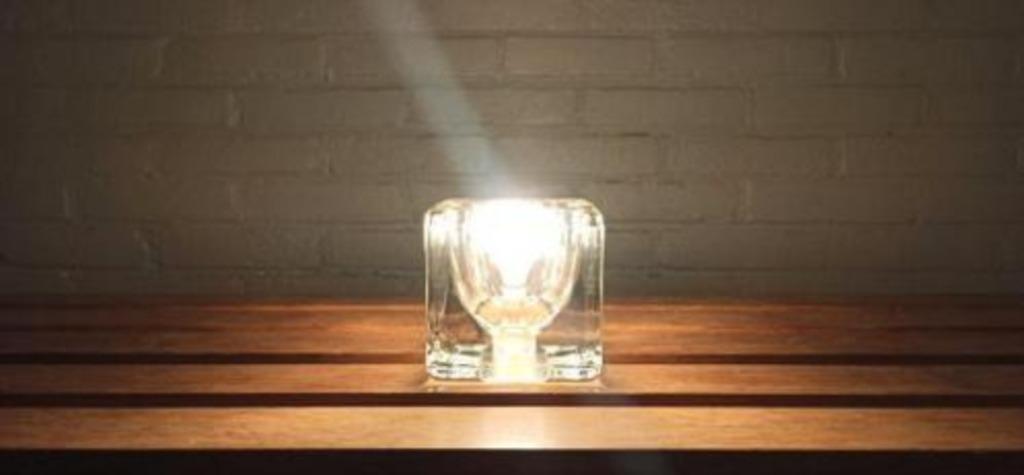 Vintage Peill & Putzler Ice Cube Lamp Tafellamp image 17