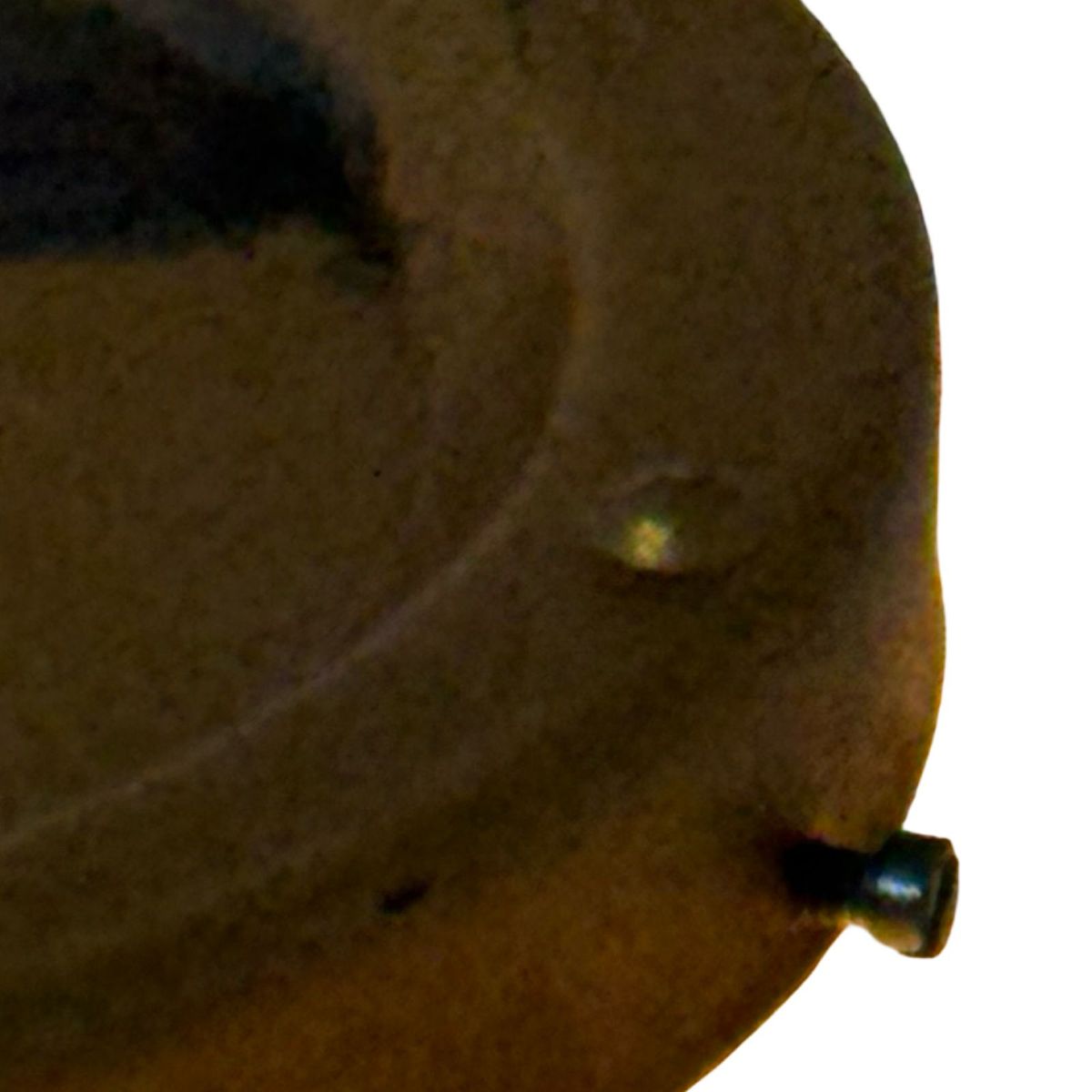 Ceiling Mounted (or Wall Mounted) Lamp With Pressed Glass - Sconce - Midcentury Modern image 2