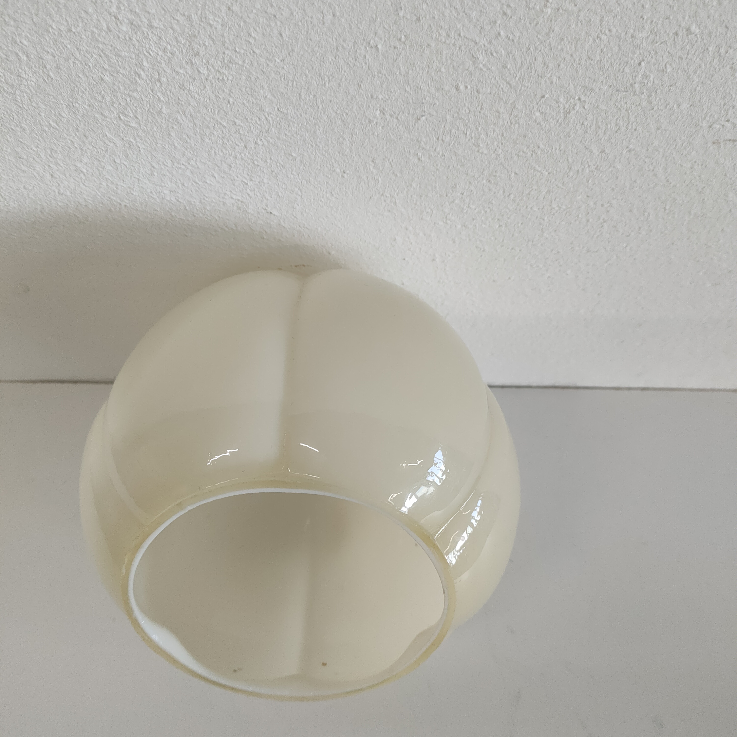 Antieke Art Deco Lampenkapjes Met Parelmoer Tint image 7