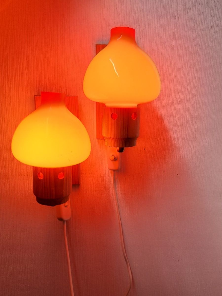 Vintage Wandlampjes Aneta Sweden image 7