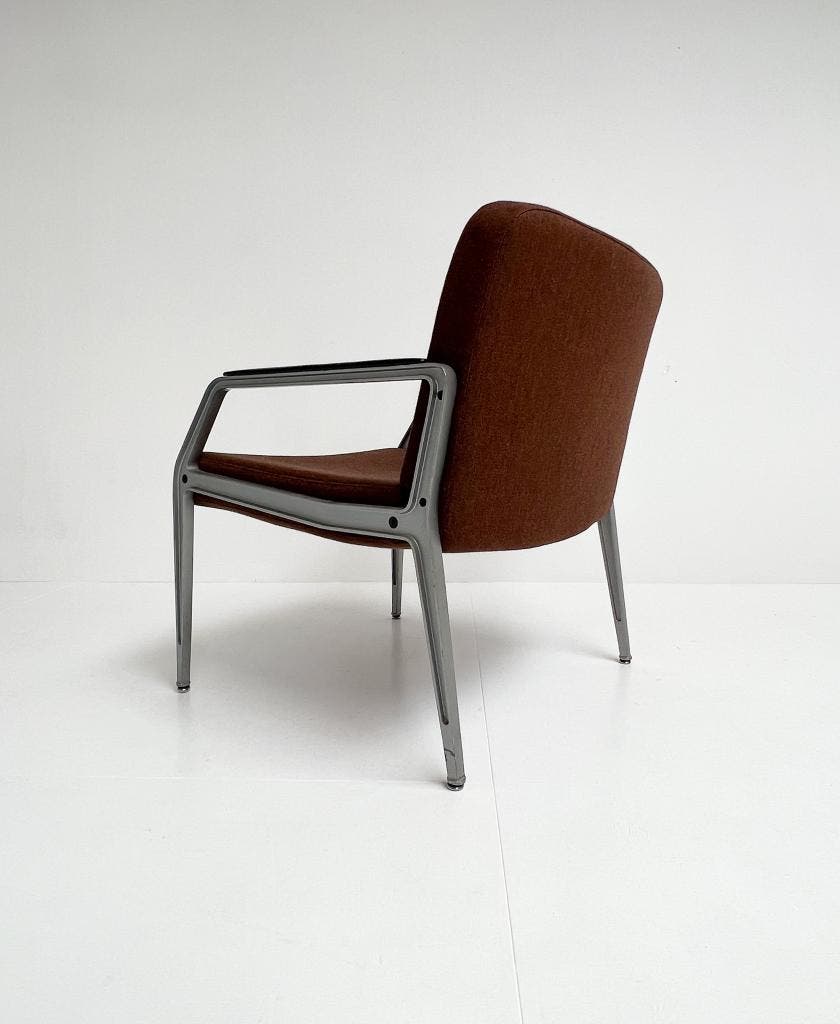 Fauteuil Met Voetenbank Toegeschreven Aan Gispen, 1960's image 9
