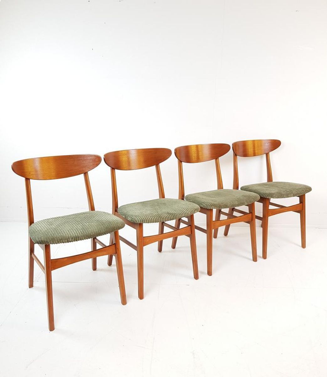 Vintage Farstrup Stoelen Nieuw Gestoffeerd Stof Naar Keuze image 7