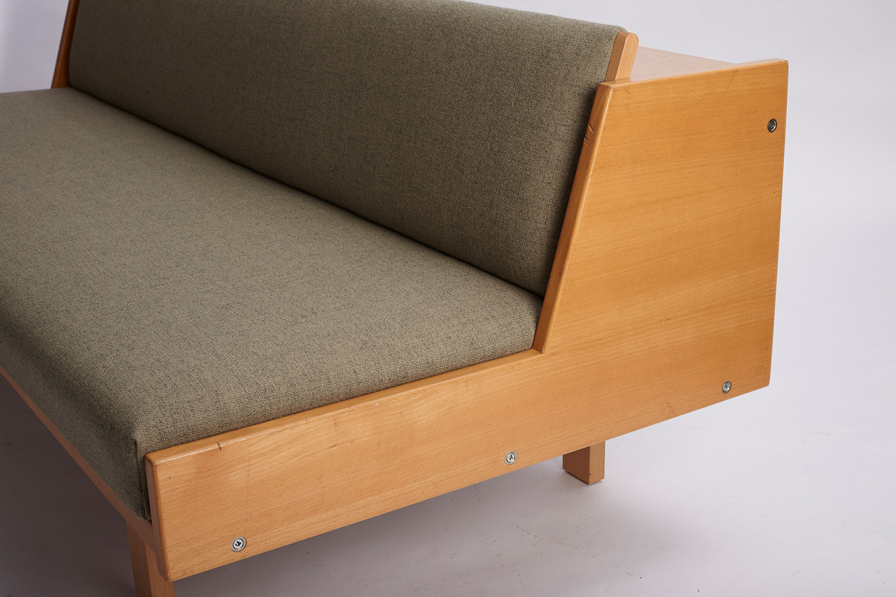 Ge-258 Daybed By Hans J. Wegner For Getama, Denmark, 1950s image 11