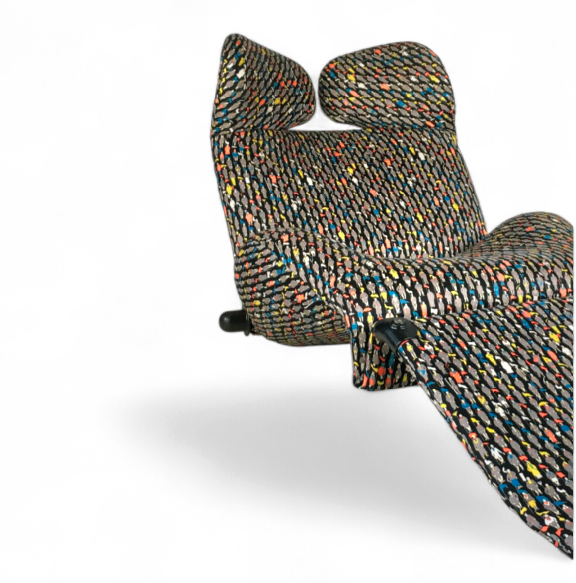 Wink Chair By Toshiyuki Kita For Cassina / Gaetane Pesce Fabric Cassina Model - Model 111 Wink Lo8 image 4