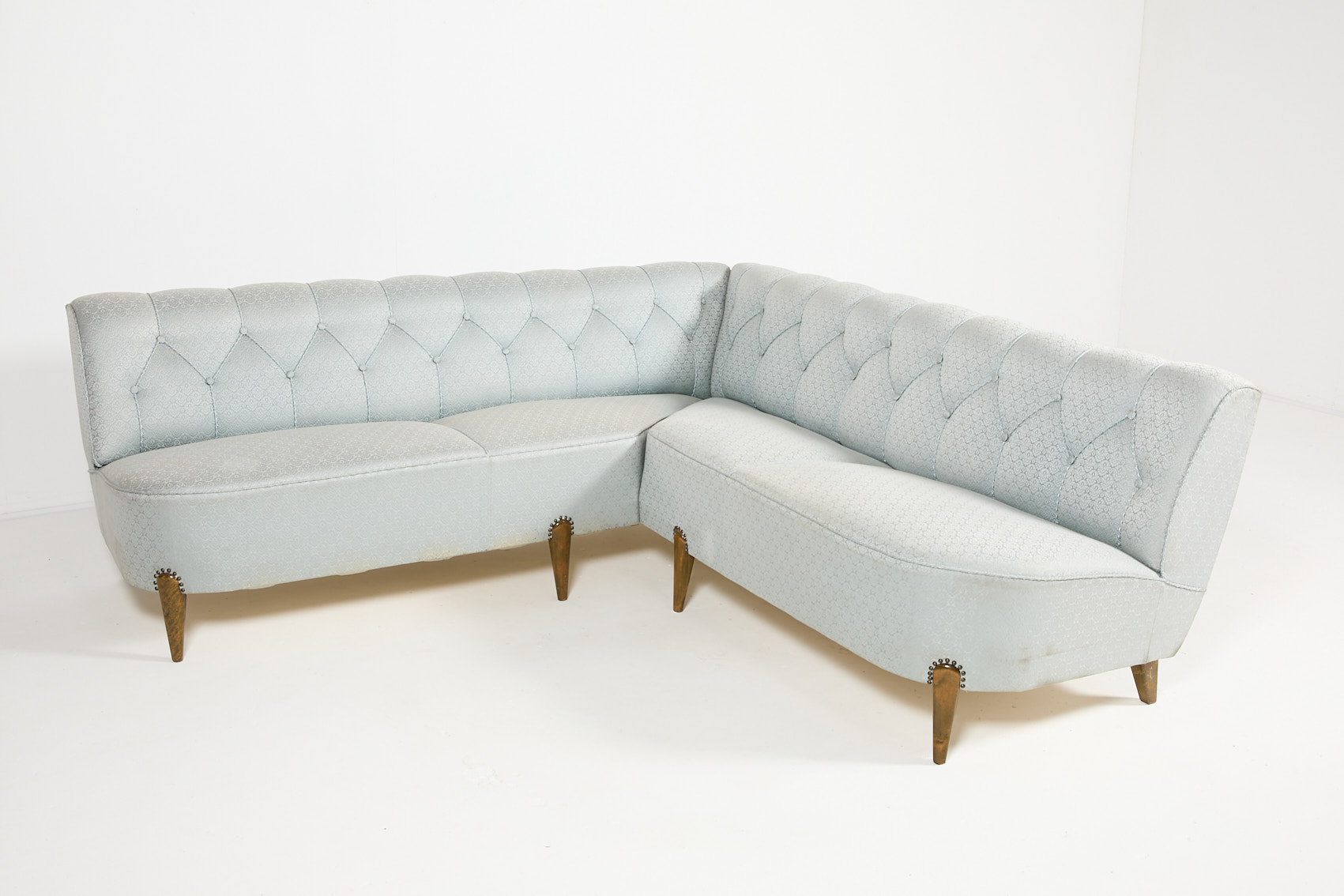 Spectacular Swedish Modern Pair Of Sofas From Otto Schulz, 1940’s image 6