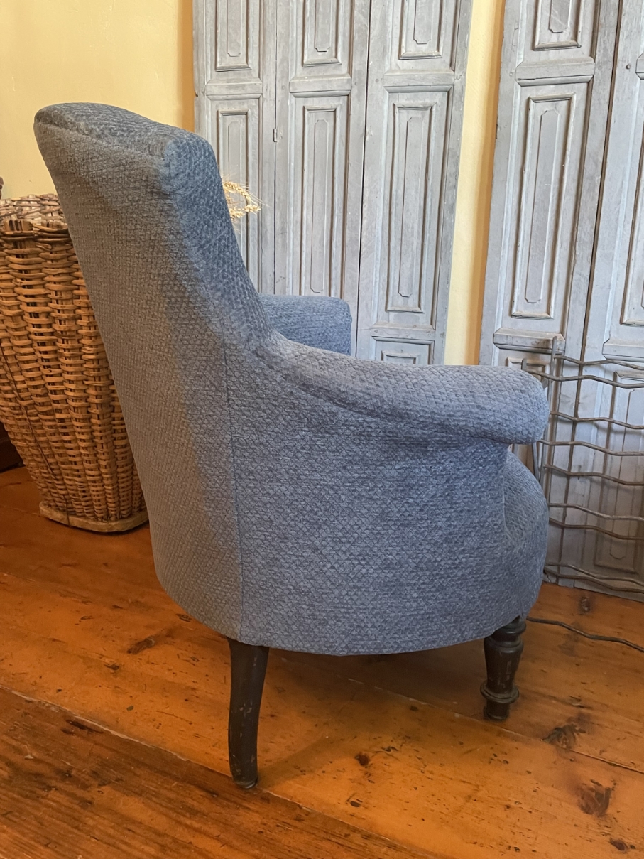 Fauteuil Damesstoel Stoel Biedermeier 1880 Frans Antiek image 6