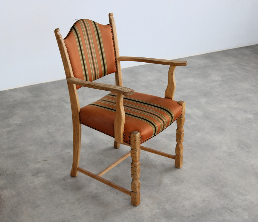 Brutalist Eetkamerstoelen | Vintage Stoelen | Deens image 8