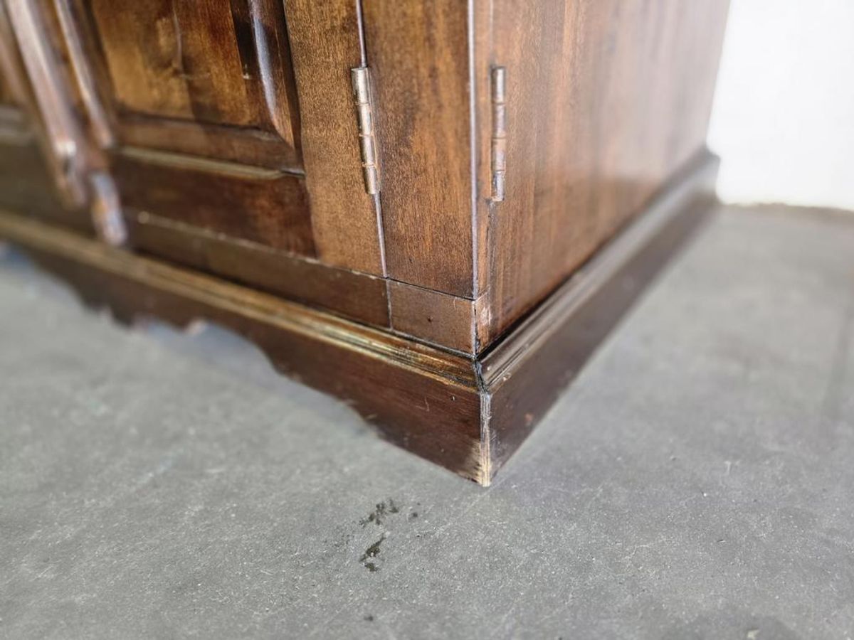 Vintage Stoere Houten Kast / Leggerkast / Opbergkast image 15