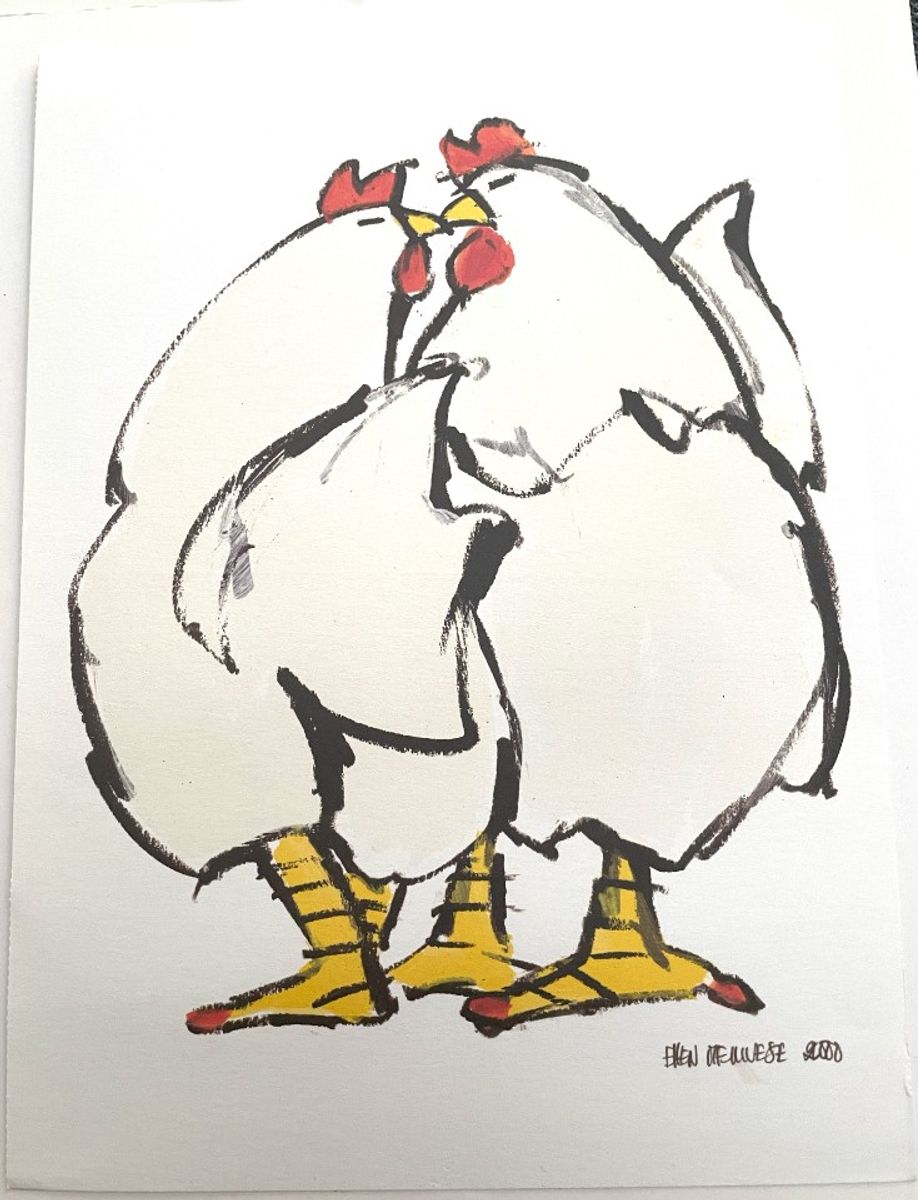 Ellen Meuwese (1948) - Kippen image 2