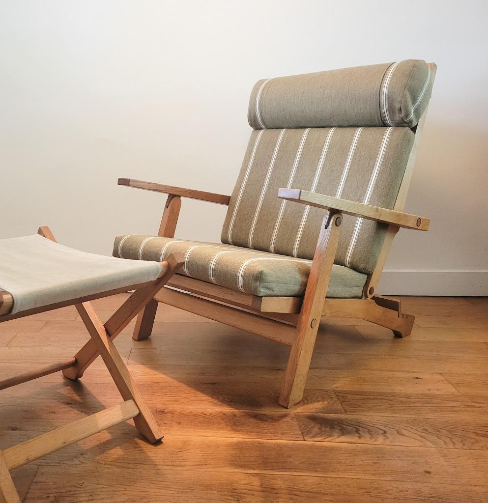 Ap72 Fauteuil En Voetenbank Van Hans J. Wegner Voor Ap Stole image 16