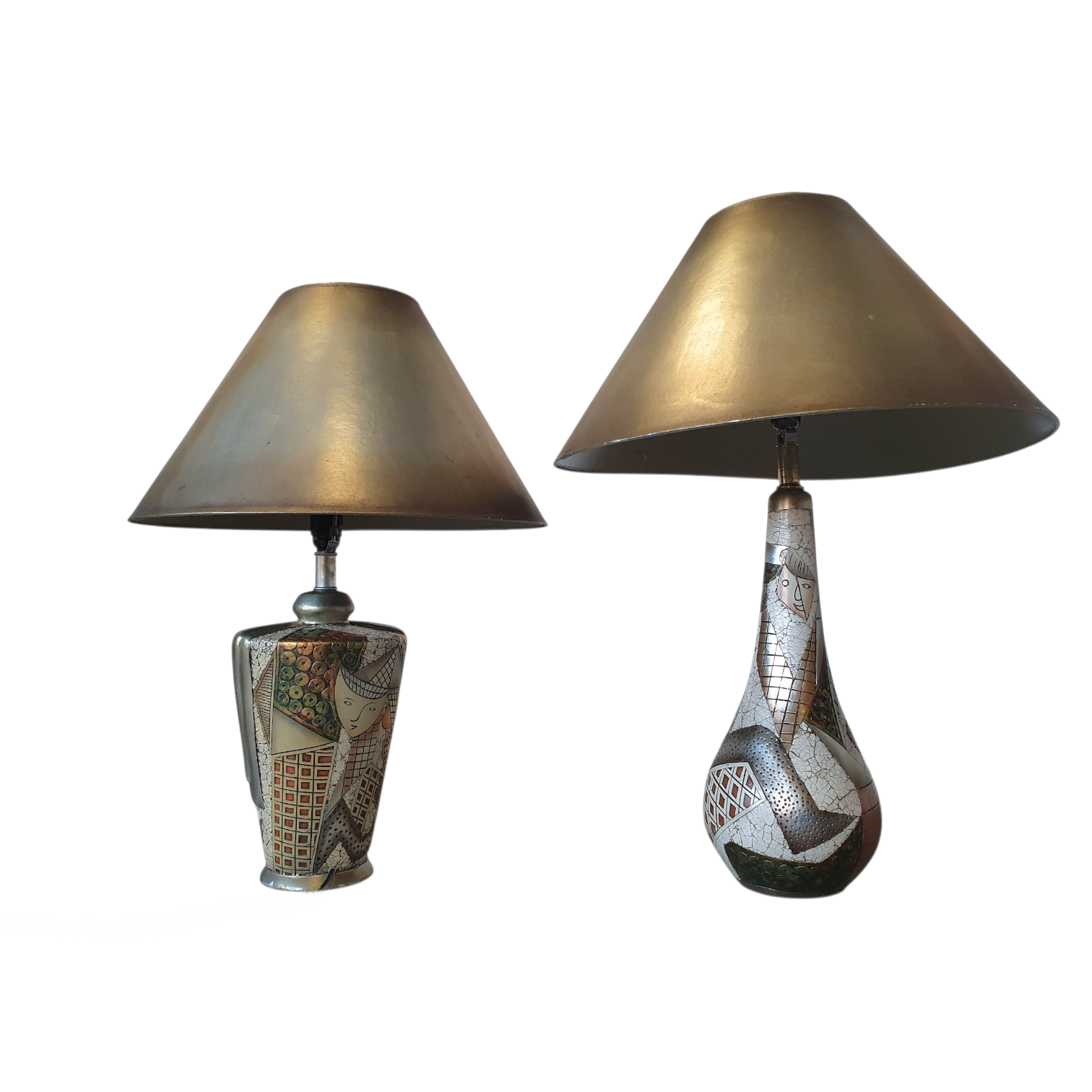 Alexander Kalifano / Modern Impressionist Art Vase Lamps / Circa 1980s image 27