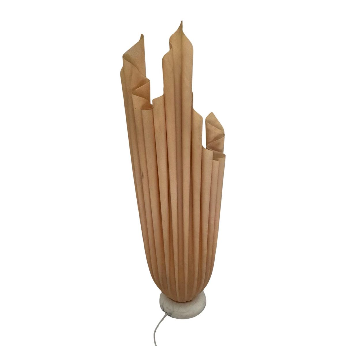 Georgia Jacobs - Table Lamp Model ‘athena’ - Handkerchief Shaped Shade On Large Version(88cm) image 4