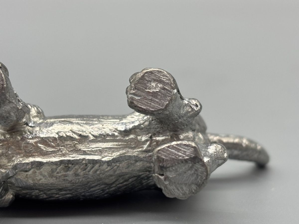 Basset Hound Miniatuur Verzilverd/zilver image 8