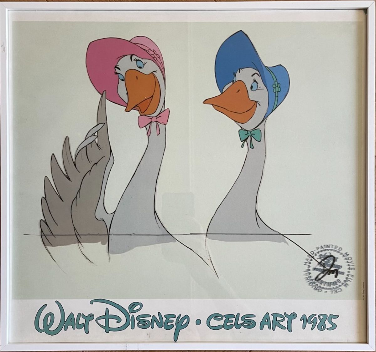 Walt Disney, Celsary, 1985, Copyright Walt Disney Productions image 4