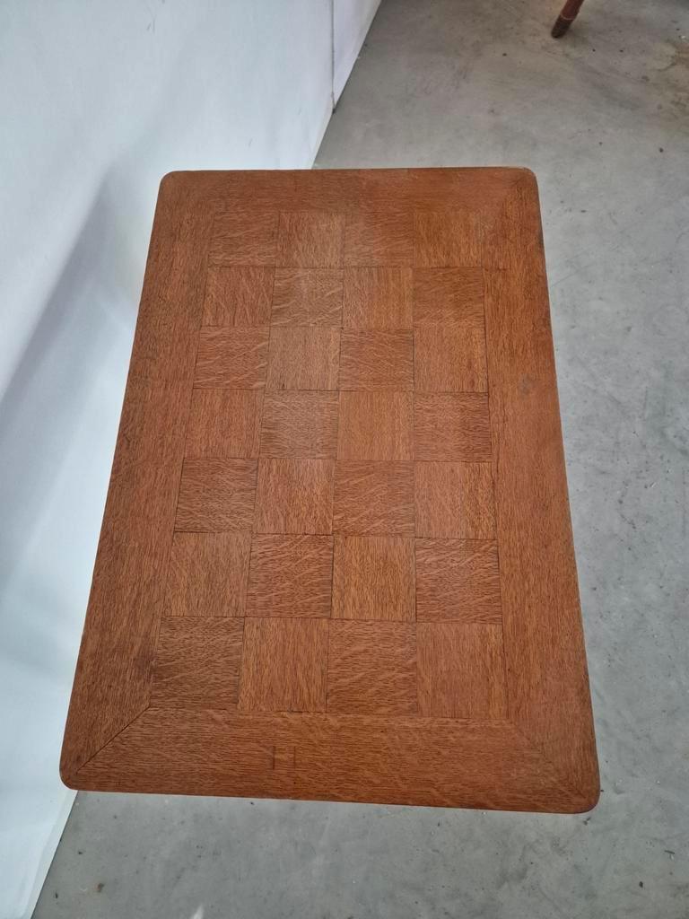 Vintage Tafel Met Ingelegd Blad image 3