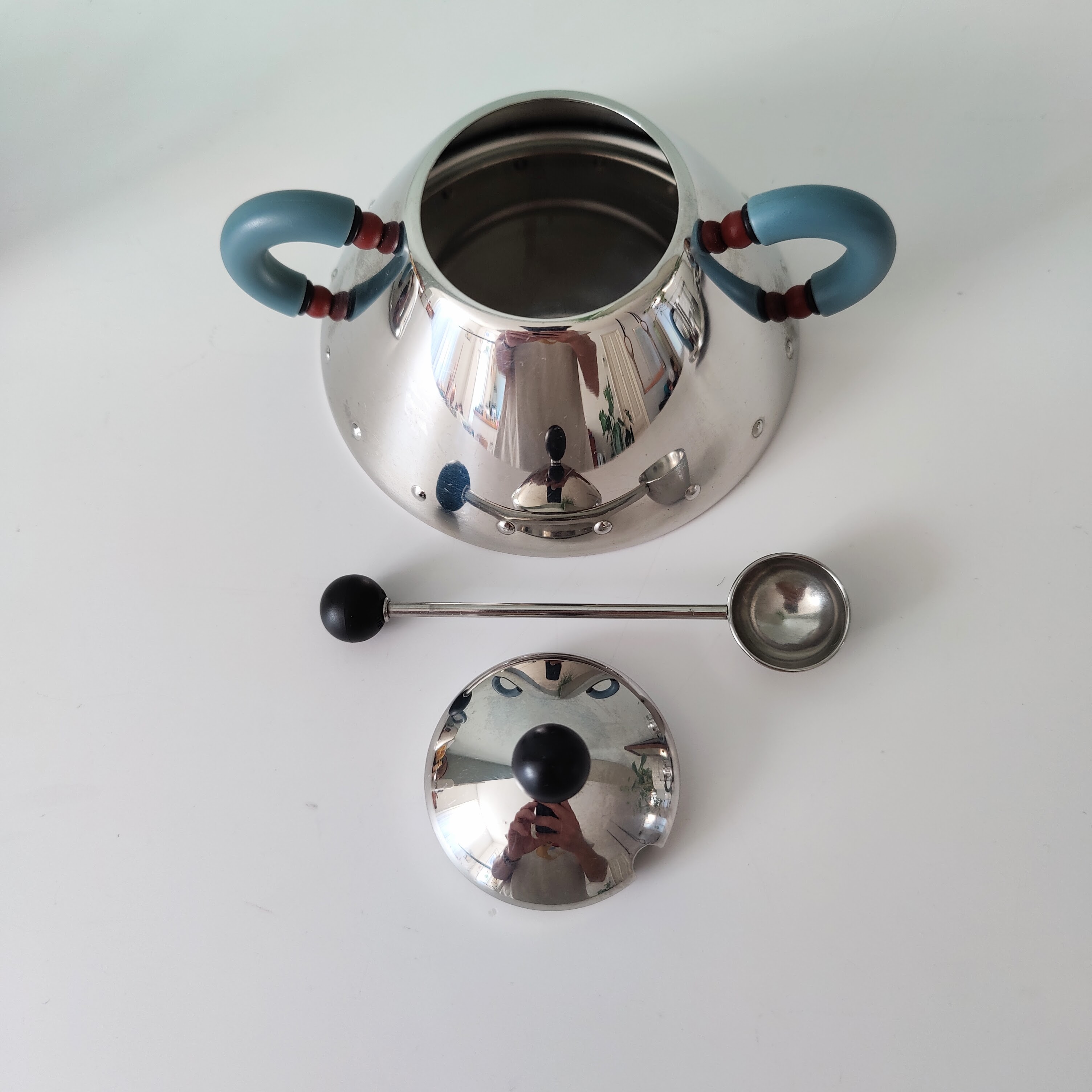 Alessi Set Van Melkkan & Suikerpot, Door Michael Graves image 3