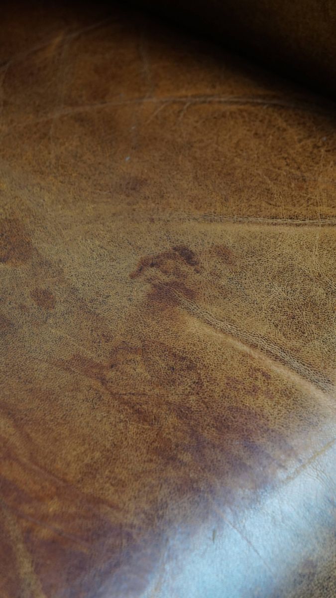 Unieke En Tijdloze Schapenleren Clubfauteuil Met Een Geweldig Patina image 12