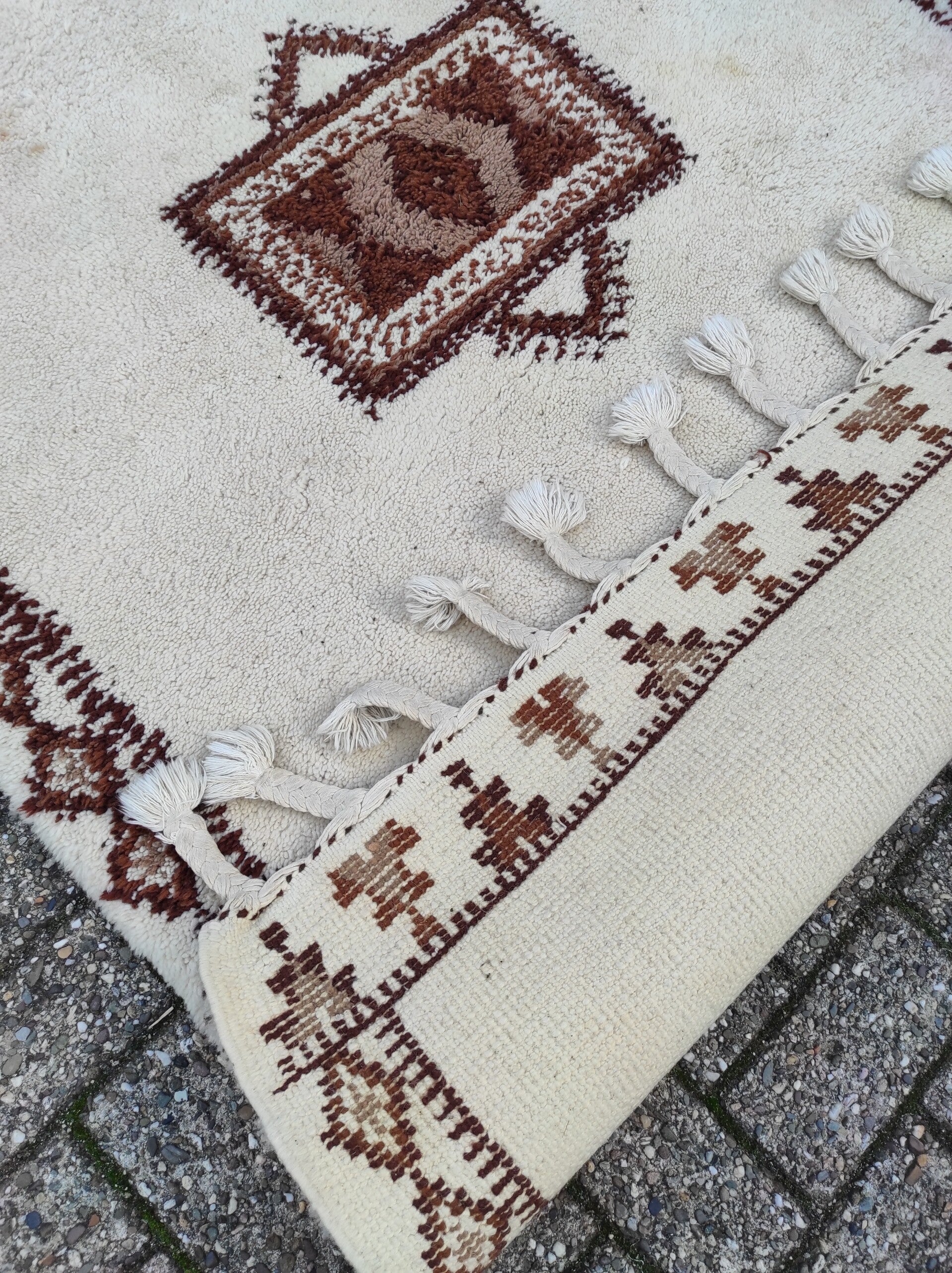 Berber Marocco Jaren '70 - 200 X 120 Cm image 5