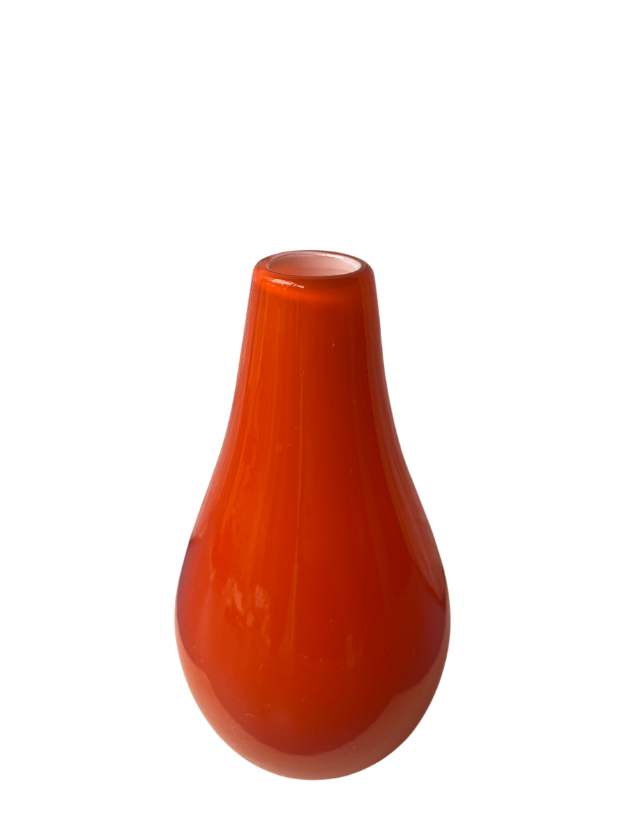 Italian Design - Mid-century Vaasje Empoli Oranje image 4