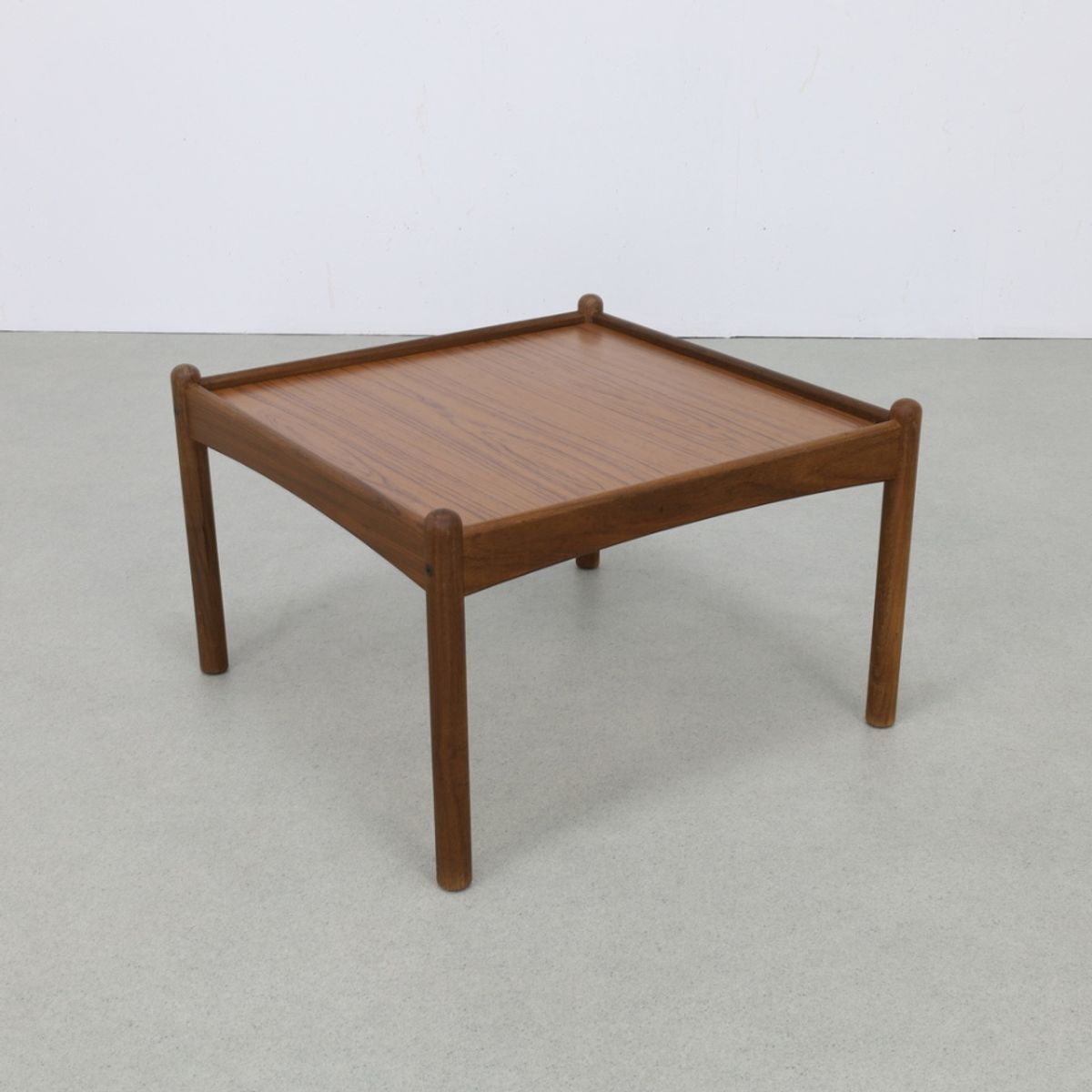 Vintage Salontafel Teak 1960 Omkeerbaar Blad image 4