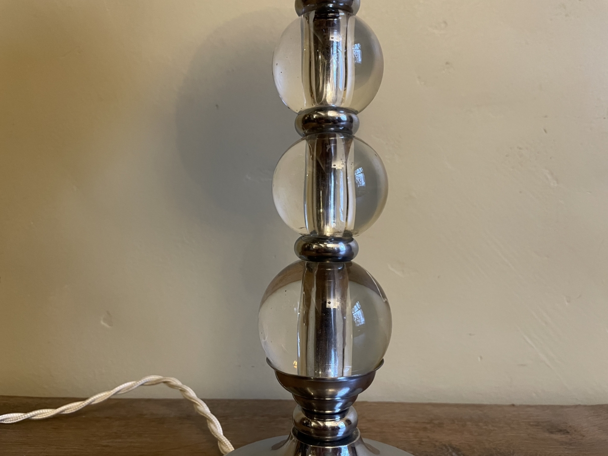 Jaren 30 Jacques Adnet Tafellamp Schemerlamp Frans image 6