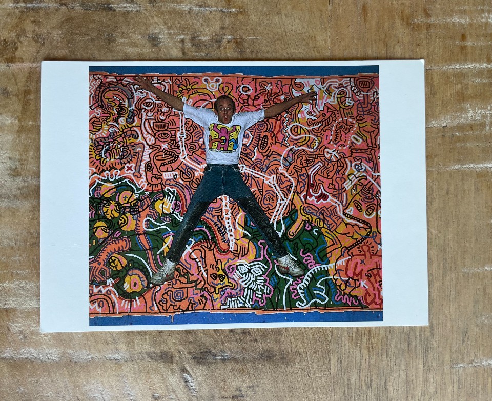 Keith Haring (1958-1990), Keith Haring In The Stedelijk Museum image 2