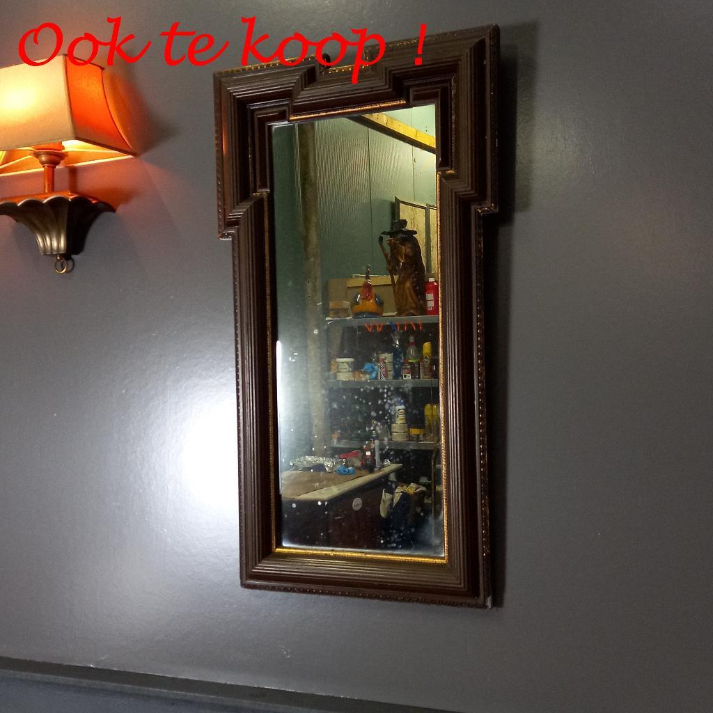Grote Antieke Kuifspiegel image 9