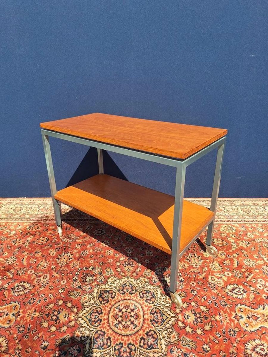 Vintage Design Trolley Verrijdbaar Bijzettafeltje Tafeltje image 6