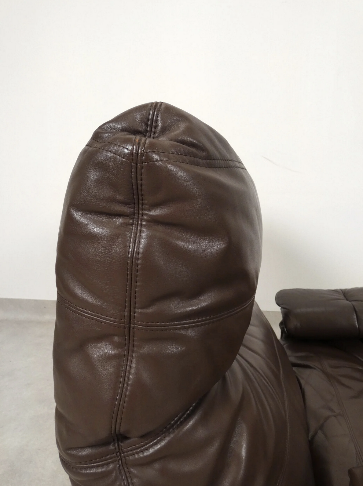 Ligne Roset Marsala - Fauteuil En Ottman - Bruin Leder image 9