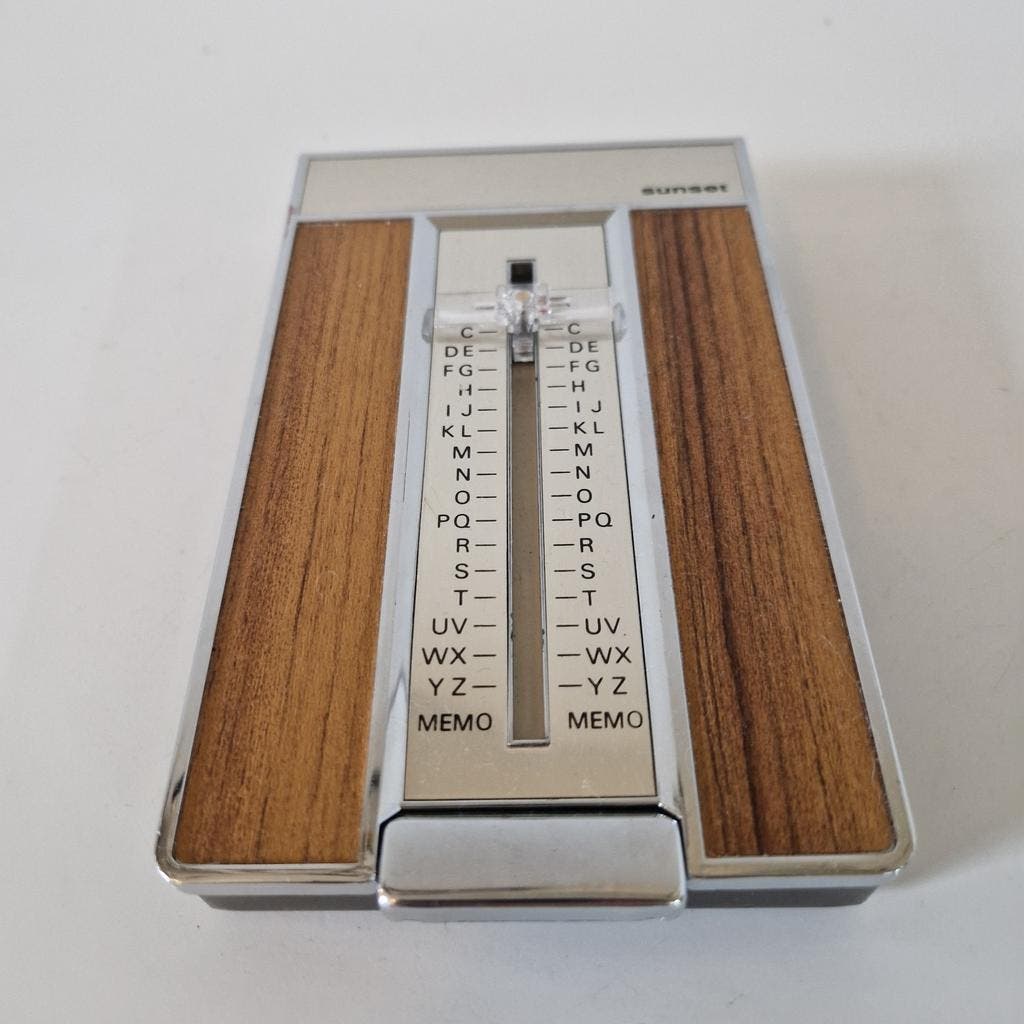 70's Vintage Telefoon Flipper Telefoonboek Automaat image 4