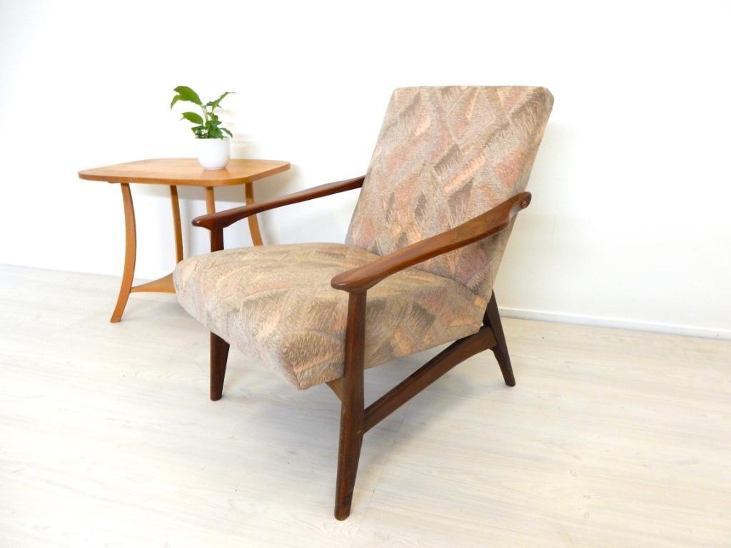 Vintage Fauteuil Jaren 60 Stoel Design Teak image 4