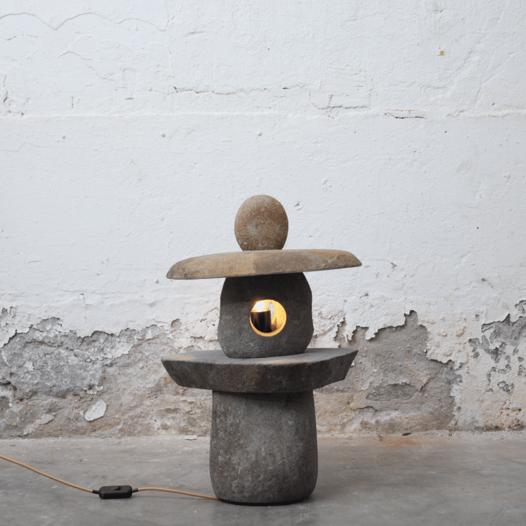 Tuinlamp Riviersteen image 3