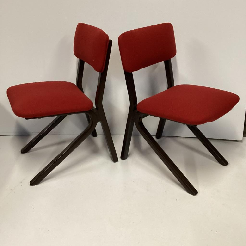 Vintage Stoelen, Set Van 4! image 8