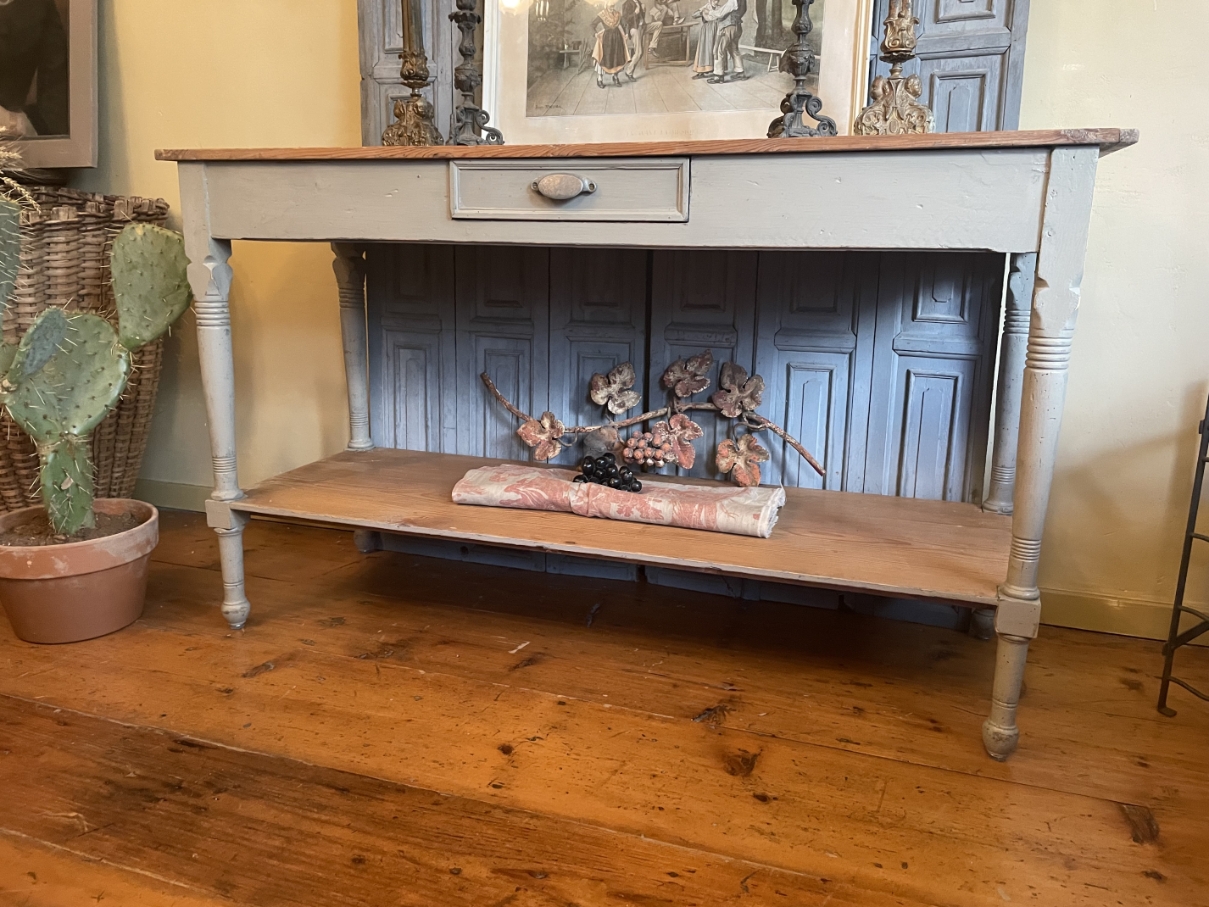 Franse Side Table Wandtafel Muurtafel image 2