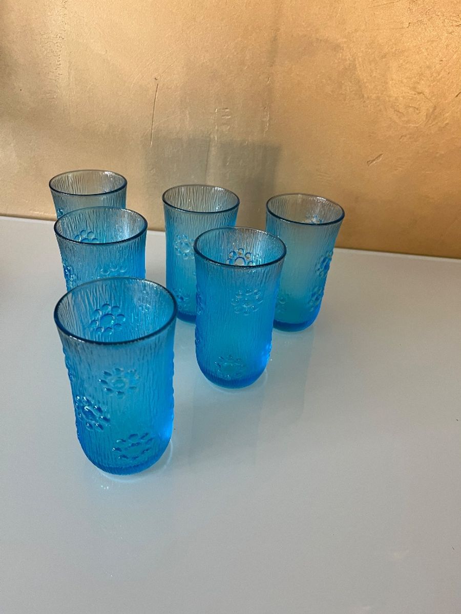 6 Glazen Ishizuka Aderia Japan. image 12