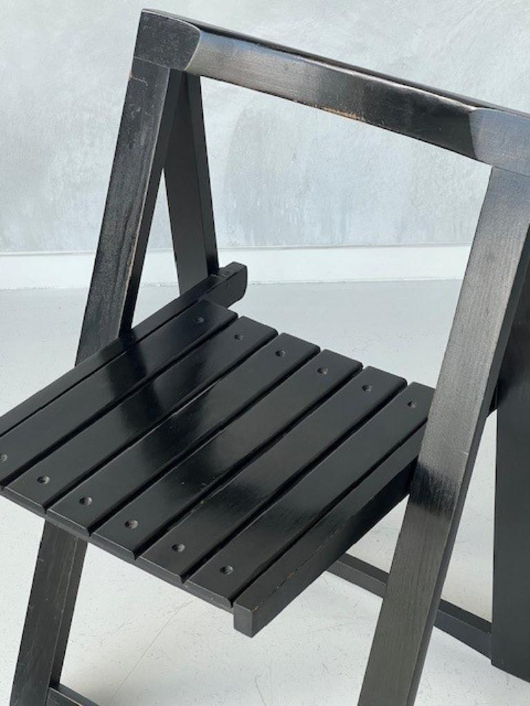 Jaren 70 Klapstoelen 4x Aldo Jacober Stoel Vintage Prijs P/s image 3