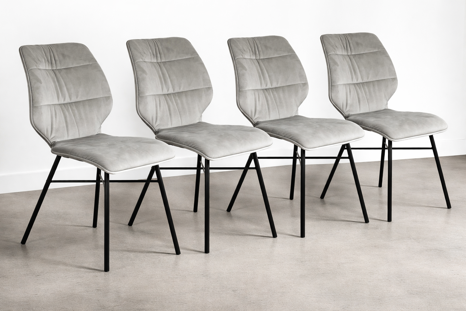 bert plantagie | Set Van 4 Eetkamerstoelen Canvas image 2