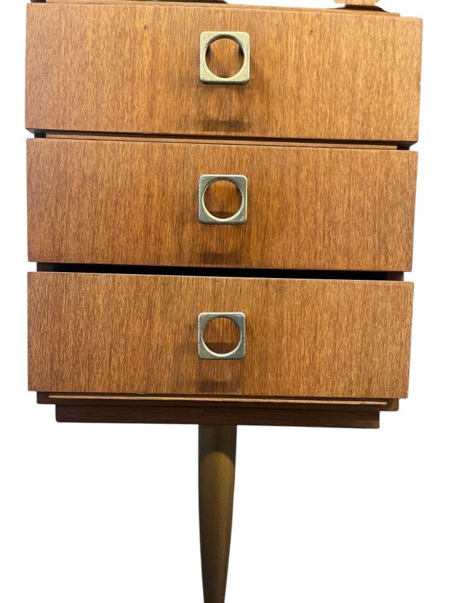 Vintage Houten Bureau / Schrijftafel image 7