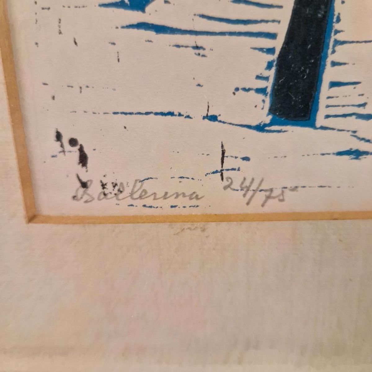 Herman Stammeshaus Linoneum Snede Ballerina 24 Van 75 Lijst image 4