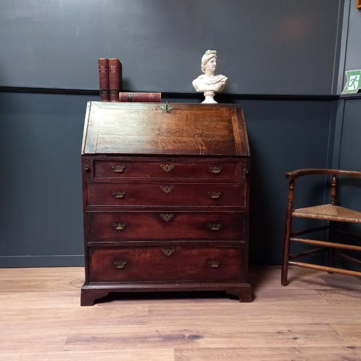 Antieke Engelse Secretaire image 2