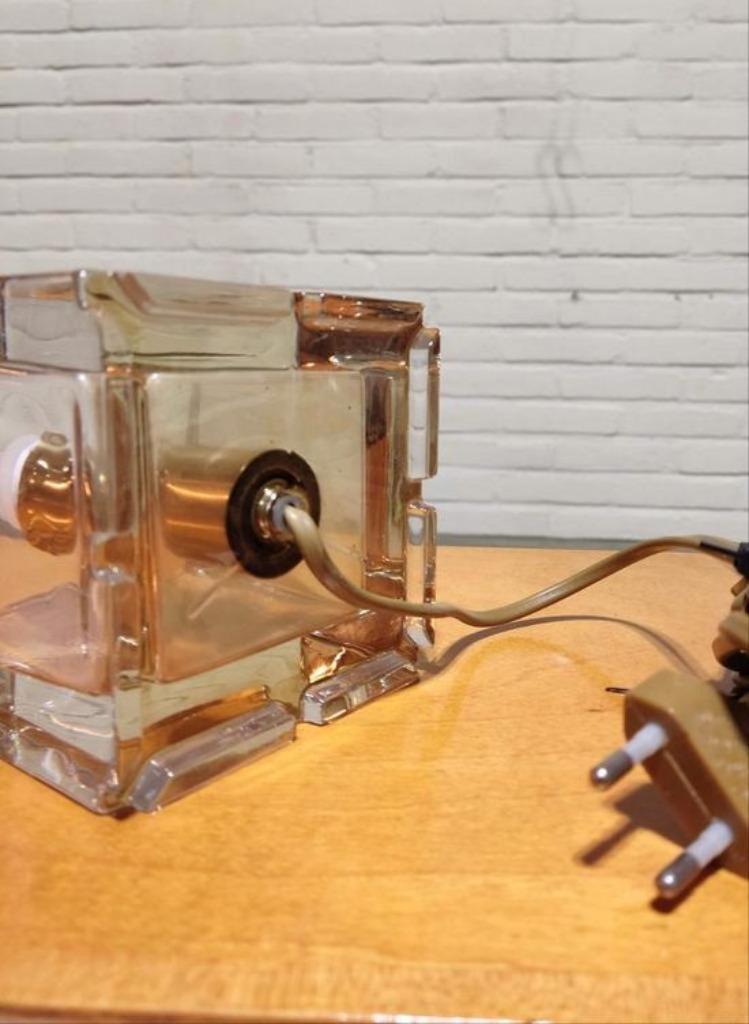 Vintage Design Ice Cube Tafellamp, Nachtmann Leuchten image 15