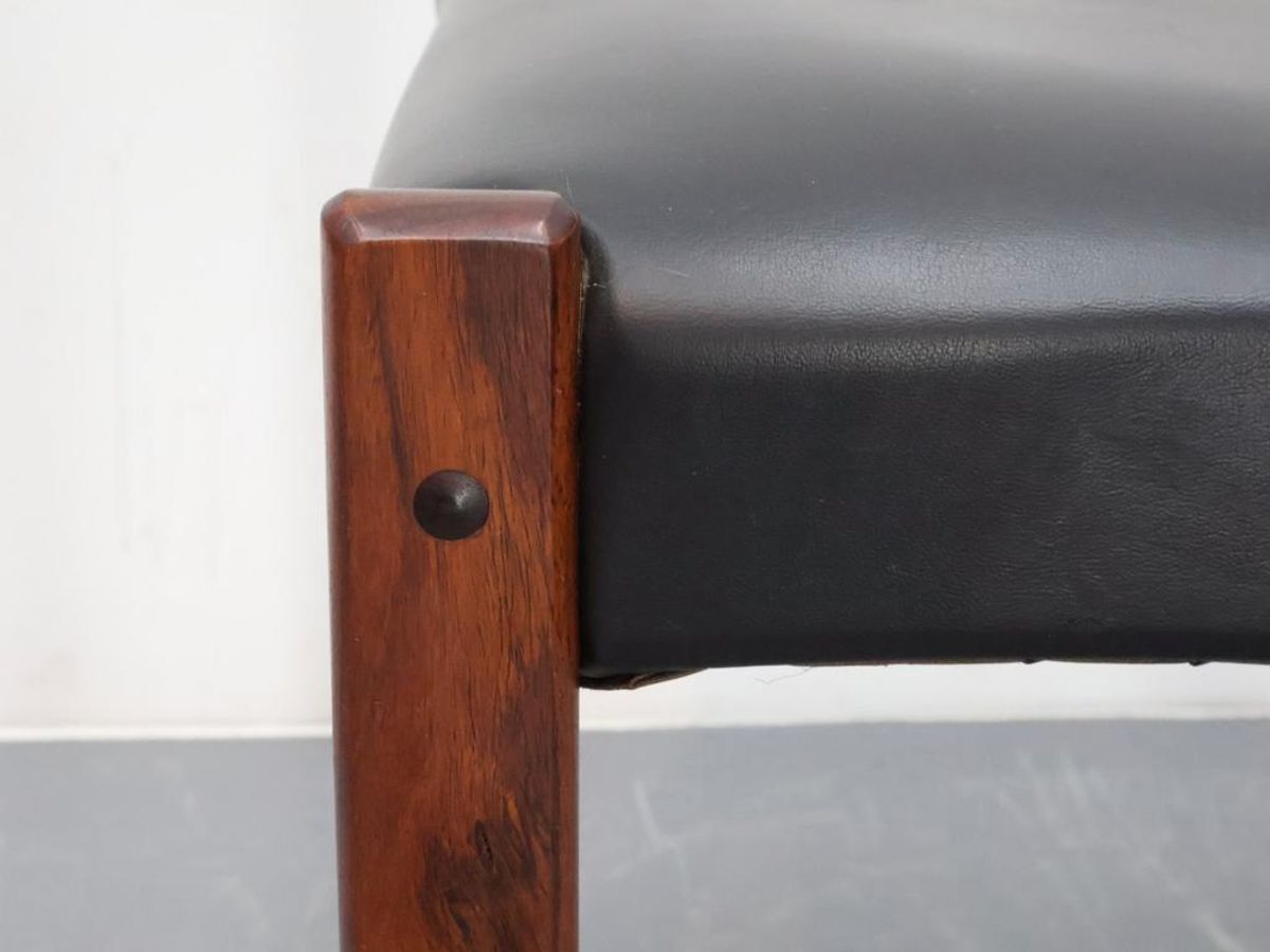 Vintage Eetkamerstoelen | Set Van 6 | Palissander image 9